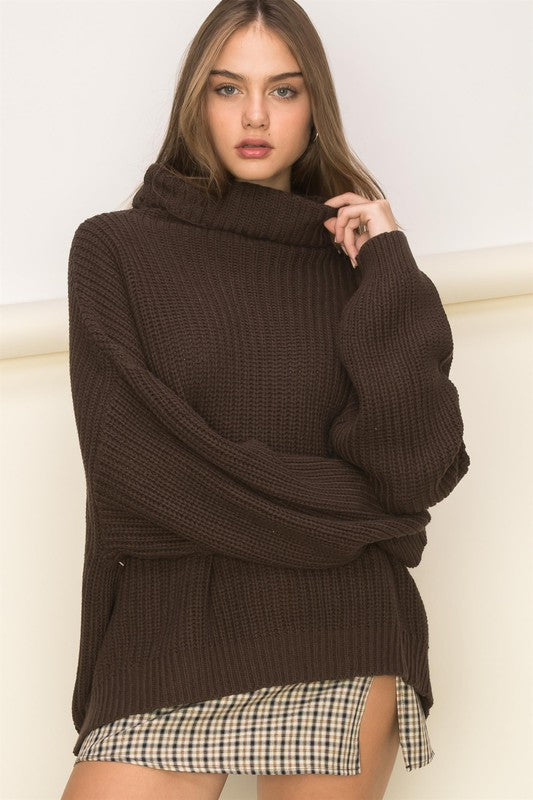 Turtleneck Oversized Sweater