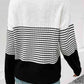 Striped Drop Shoulder Sweater