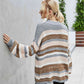 Round Neck Dropped Shoulder Sweater