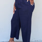Pleated Linen Pants