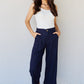 Pleated Linen Pants
