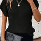 Turtleneck Short Sleeve Sweater