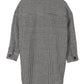 Hound tooth long shacket